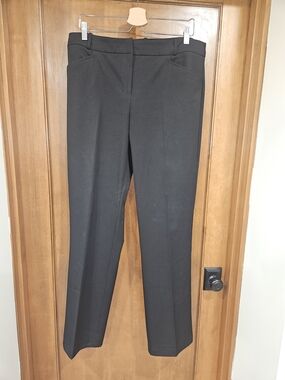 long tall sally Black Straight-Leg Dress Trousers